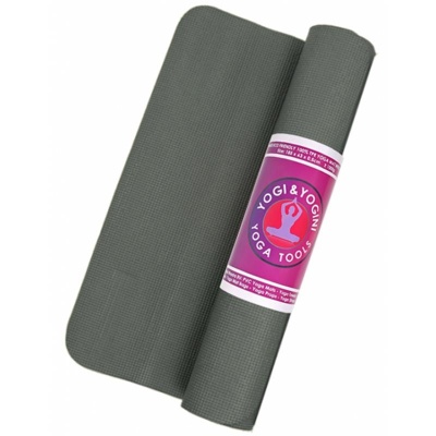 Basis Yogamat, 63x183x0.5cm, kleur grijs